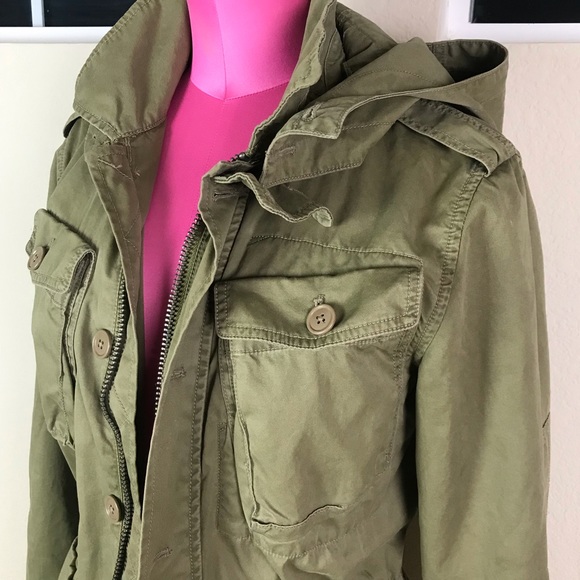 J. Crew Jackets & Blazers - J. Crew Utility Jacket Army Green Classic Twill